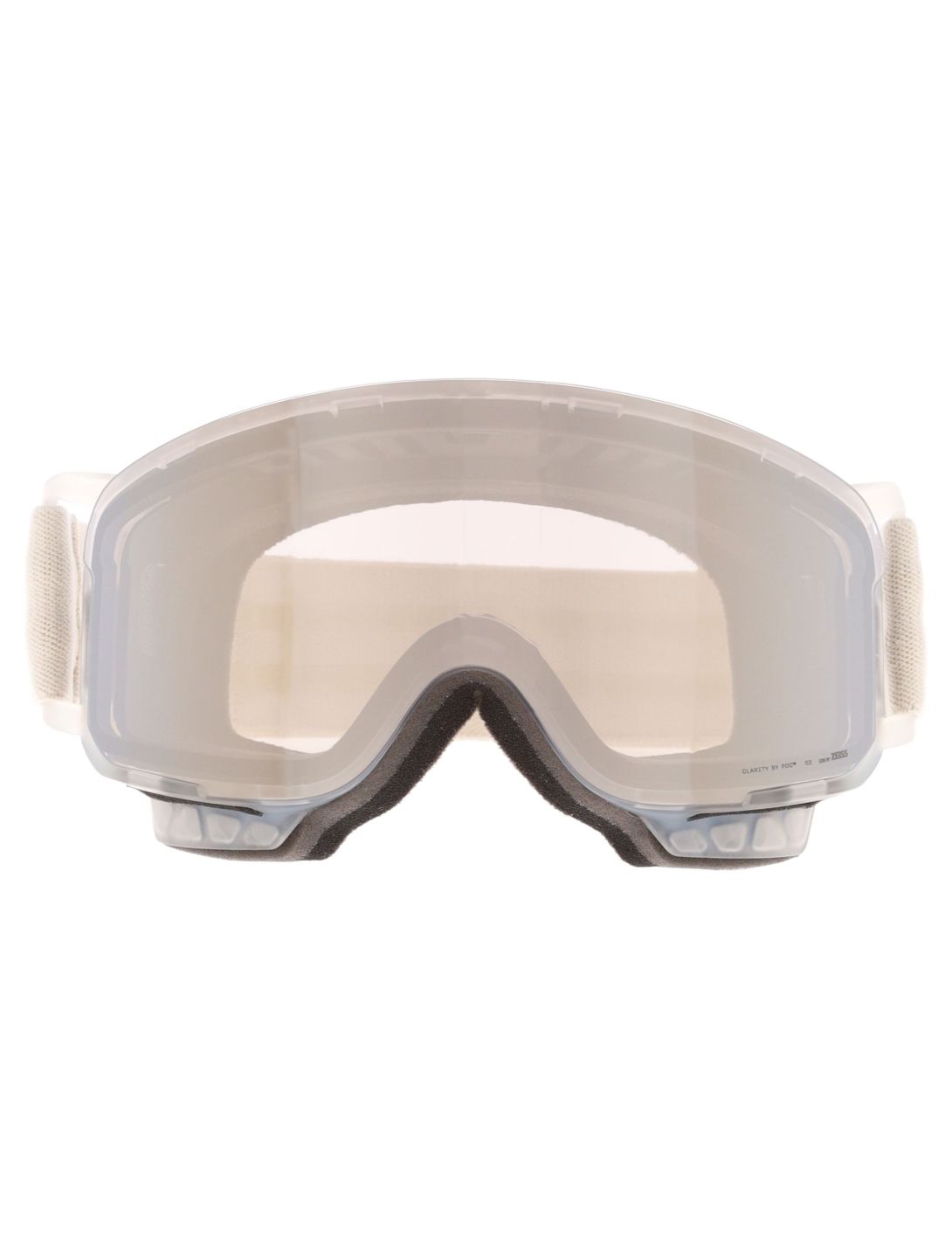 POC, Nexal Mid PA Goggles unisex Raw White / Partly Sunny Ivory Beige, Wit 