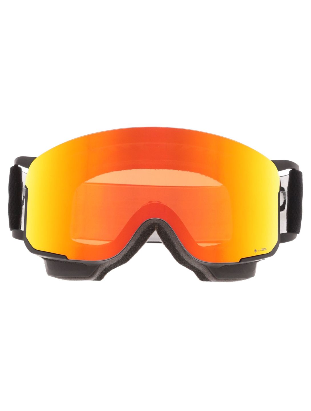 POC, Nexal Mid PA Goggles unisex Uranium Black / Partly Sunny Orange Oranje, Zwart 