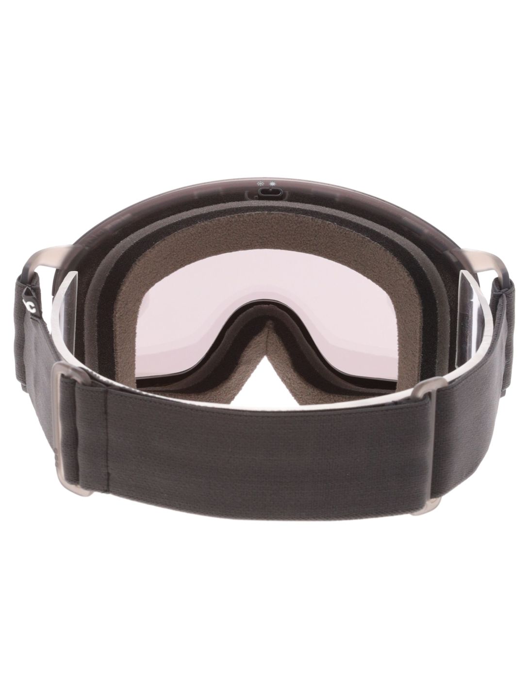 POC, Nexal PA Goggles unisex Raw Black / Partly Sunny Grey Grijs, Zwart 