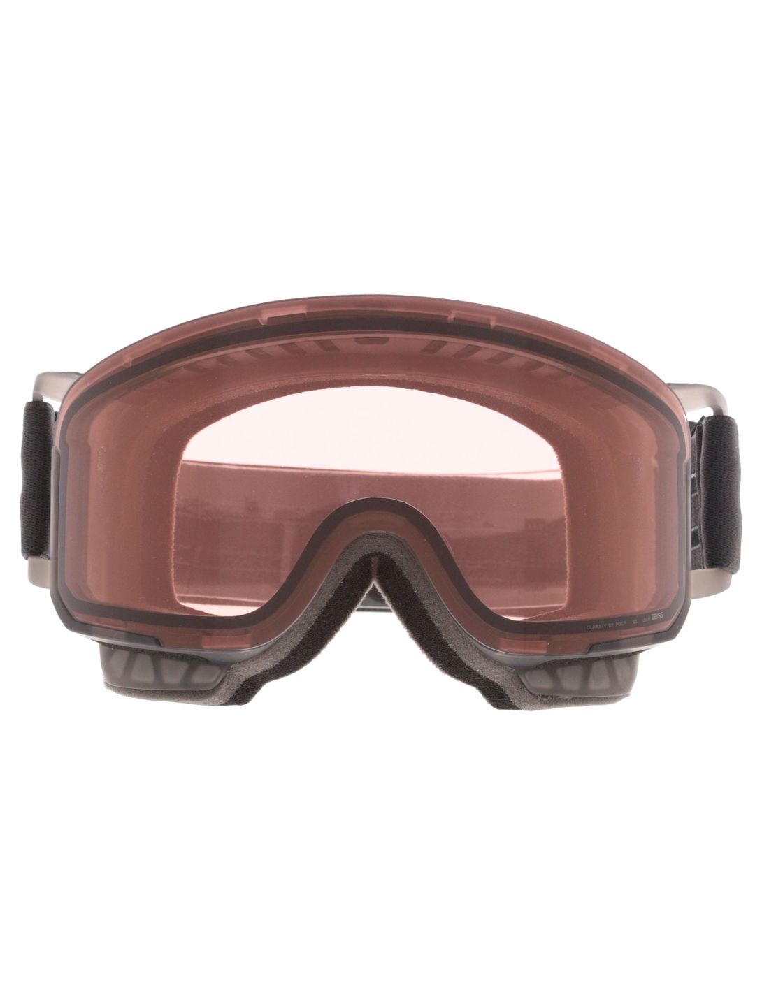 POC, Nexal PA Goggles unisex Raw Black / Partly Sunny Grey Grijs, Zwart 