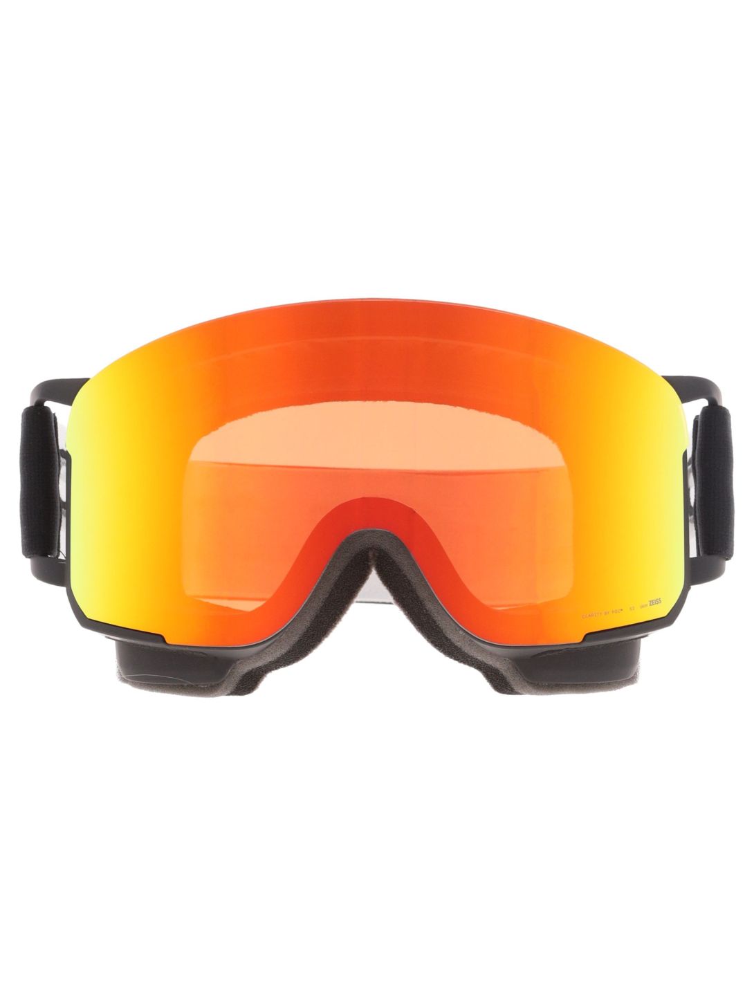 POC, Nexal PA Goggles unisex Uranium Black / Partly Sunny Orange Oranje, Zwart 