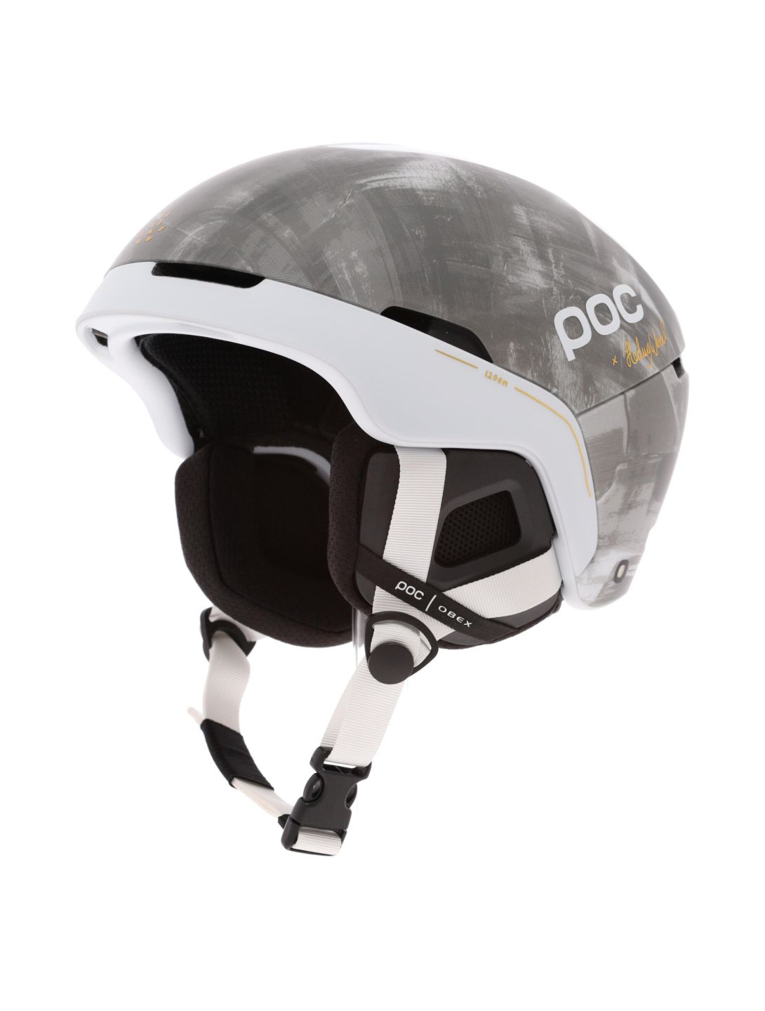 POC, Obex BC MIPS Hedvig Wessel Ed. skihelm unisex Stetind Grey grijs, wit 