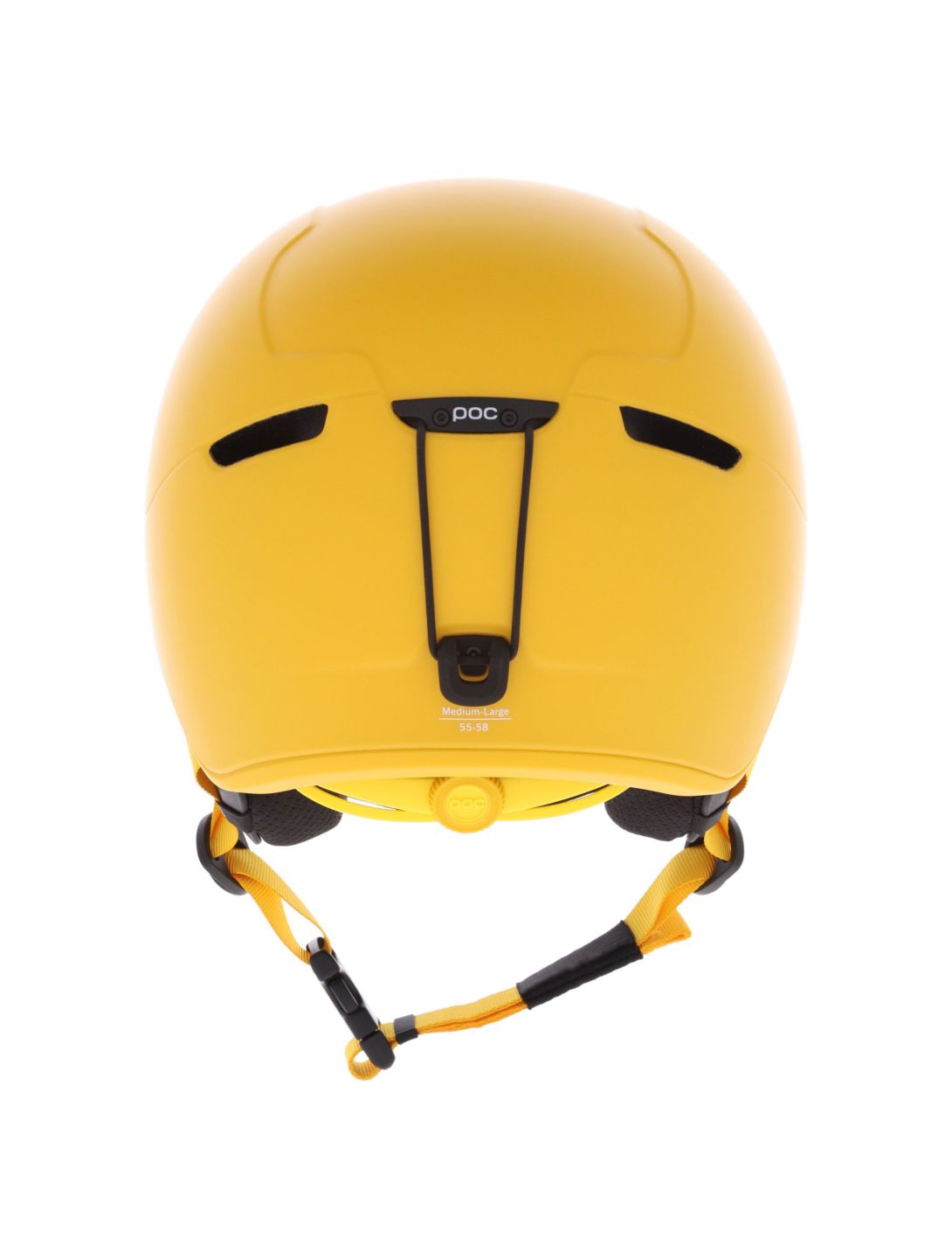 POC, Obex Pure skihelm unisex Sulphite Yellow Matt geel 