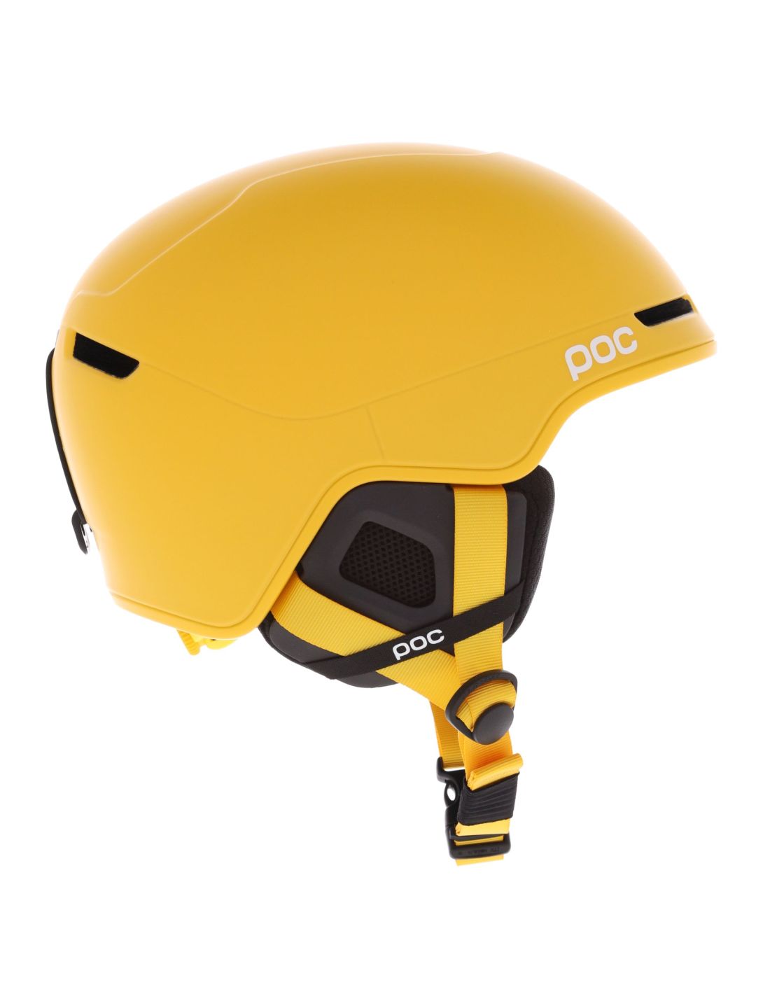 POC, Obex Pure skihelm unisex Sulphite Yellow Matt geel 