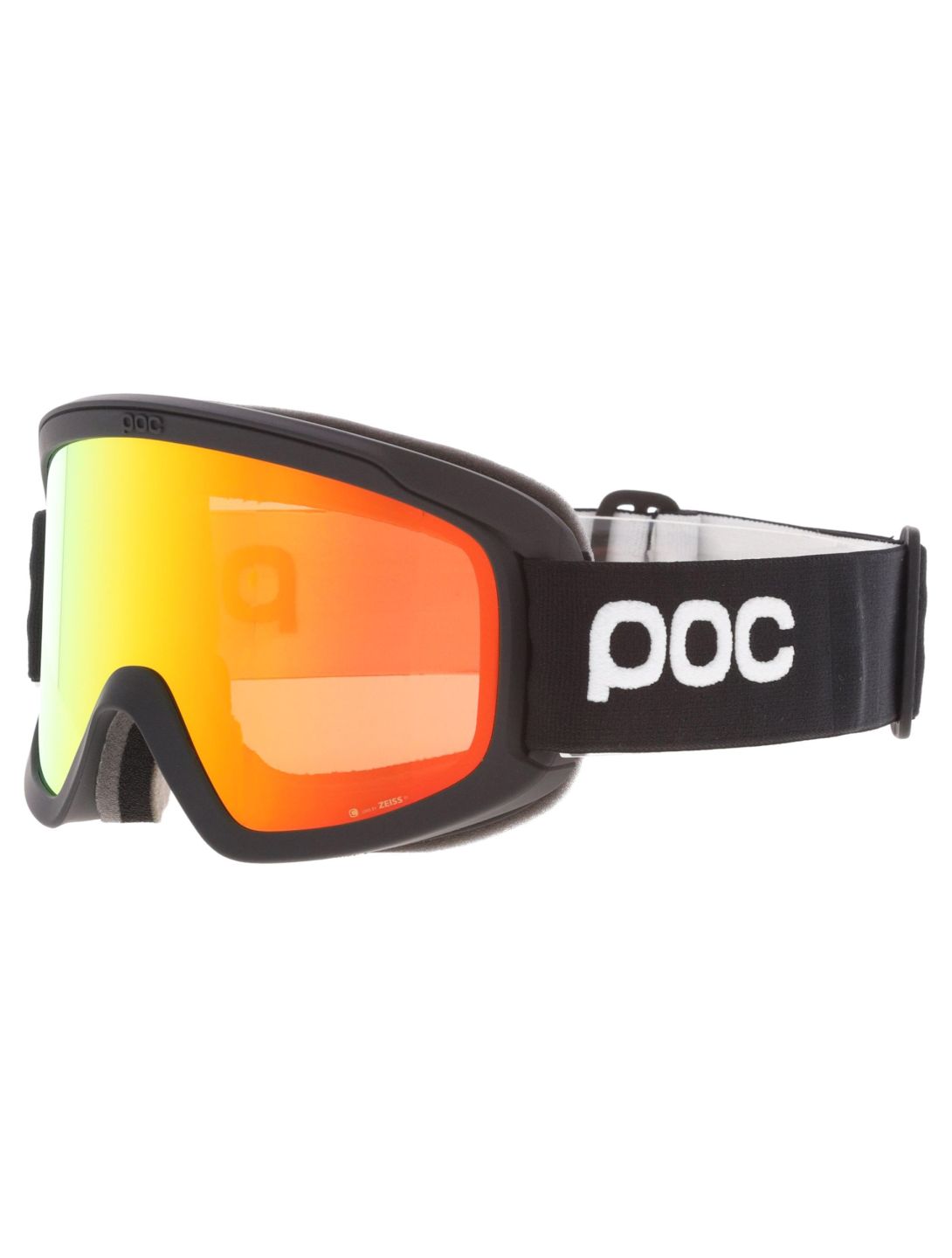 POC, Opsin skibril unisex Uranium Black / Partly Sunny Orange oranje, zwart 