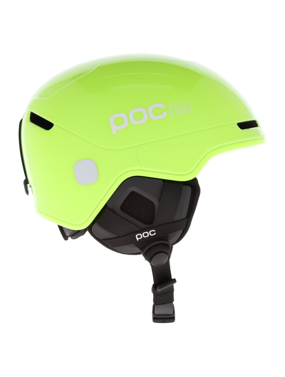 POC, POCito Obex MIPS skihelm kinderen Fluorescent Yellow / Green geel, groen 