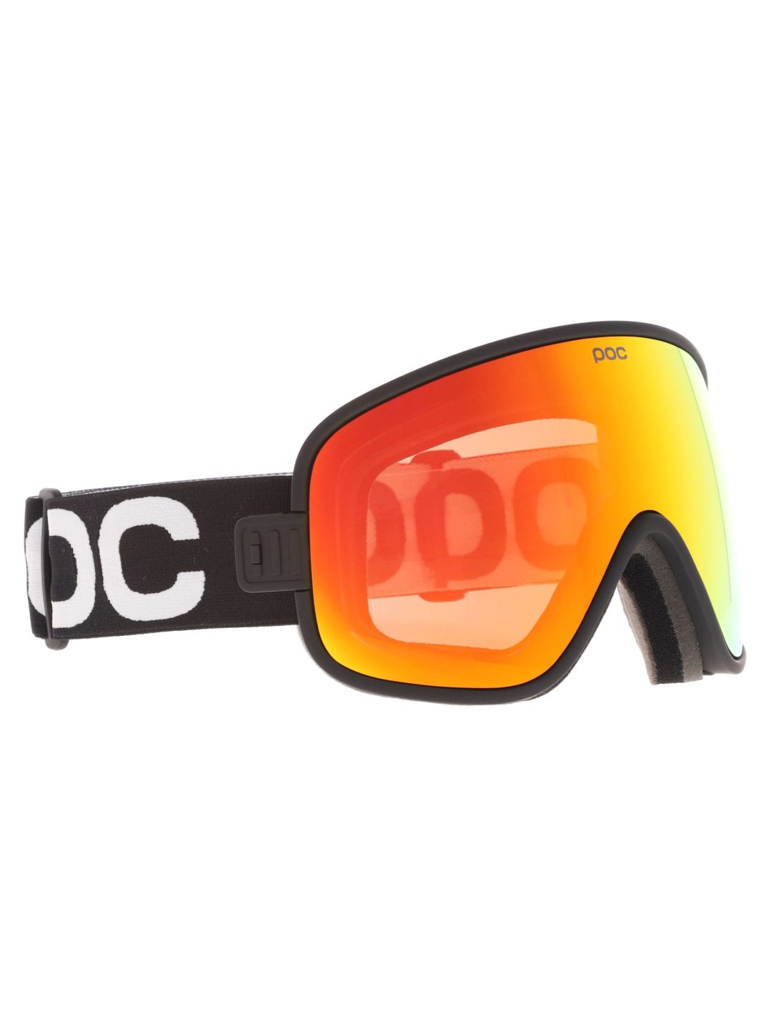 POC, Vitrea PA Goggles unisex Uranium Black / Partly Sunny Orange Oranje, Zwart 