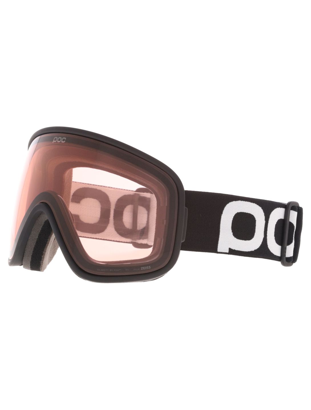 POC, Vitrea PA Goggles unisex Uranium Black / Partly Sunny Orange Oranje, Zwart 