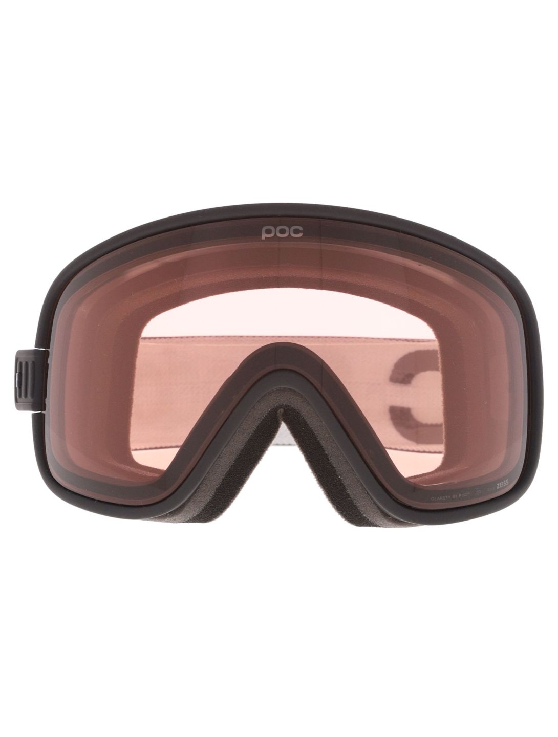 POC, Vitrea PA Goggles unisex Uranium Black / Partly Sunny Orange Oranje, Zwart 