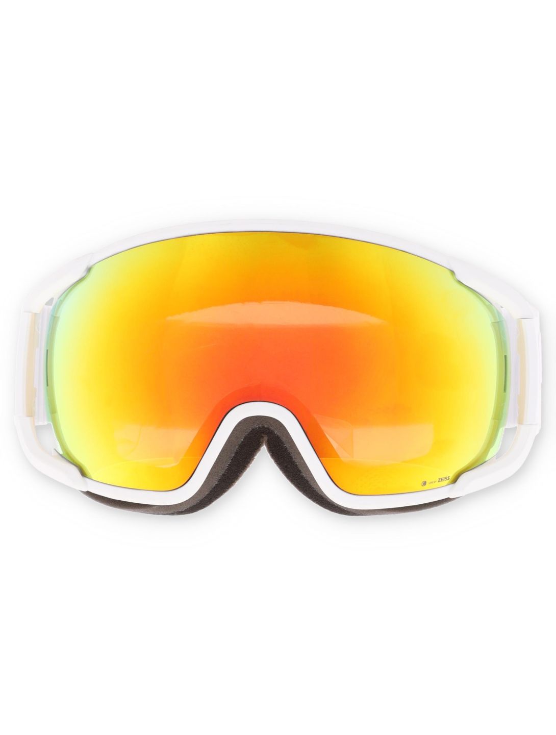 POC, Zonula skibril unisex Hydrogen White / Partly Sunny Orange oranje, wit 