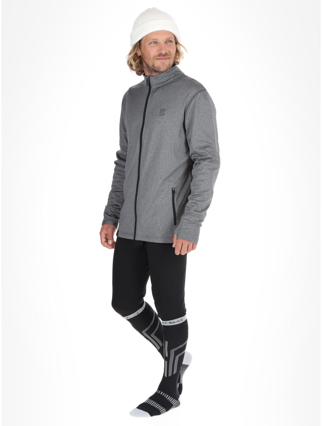 Poederbaas, Arctic Sports Tech vest heren Grey grijs 