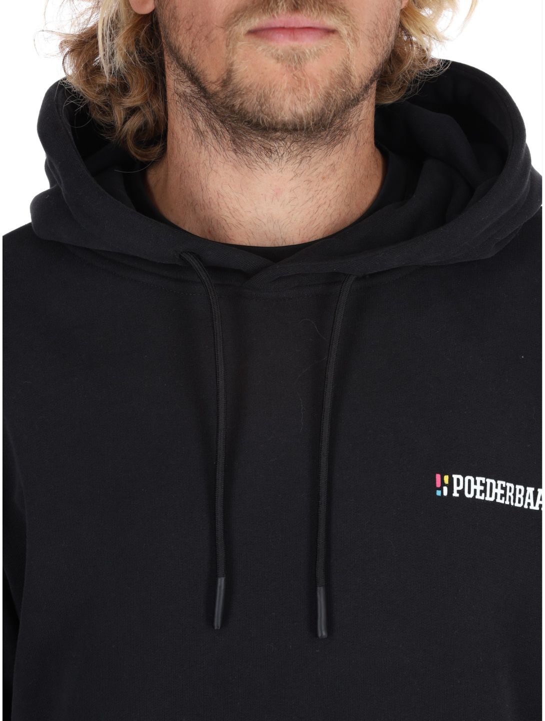 Poederbaas, Arty Hoody trui heren Black zwart 