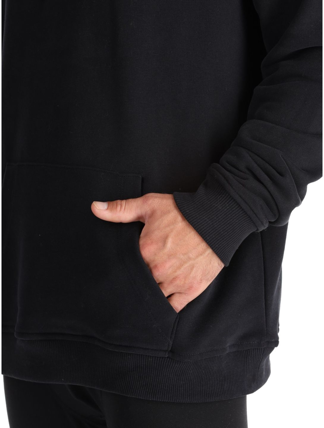 Poederbaas, Arty Hoody trui heren Black zwart 