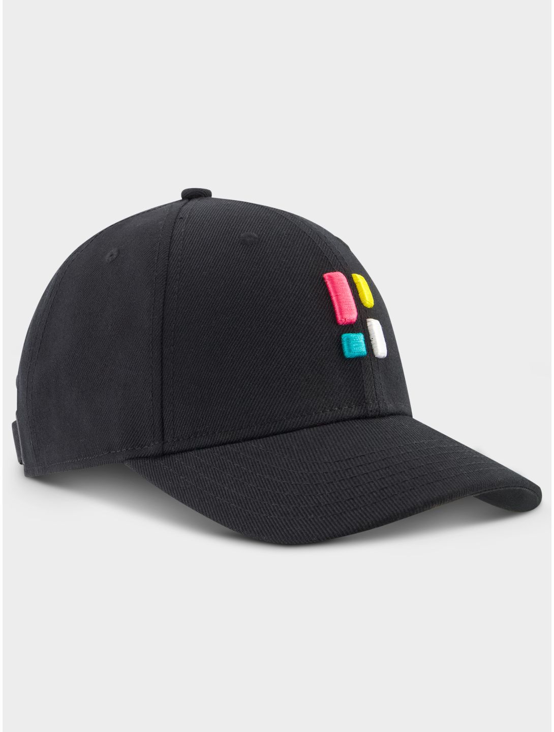 Poederbaas, Brand Cap pet Black Multi 