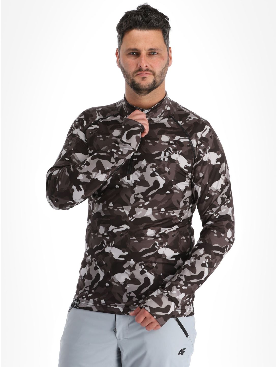 Poederbaas, Camo skipully heren Black zwart 