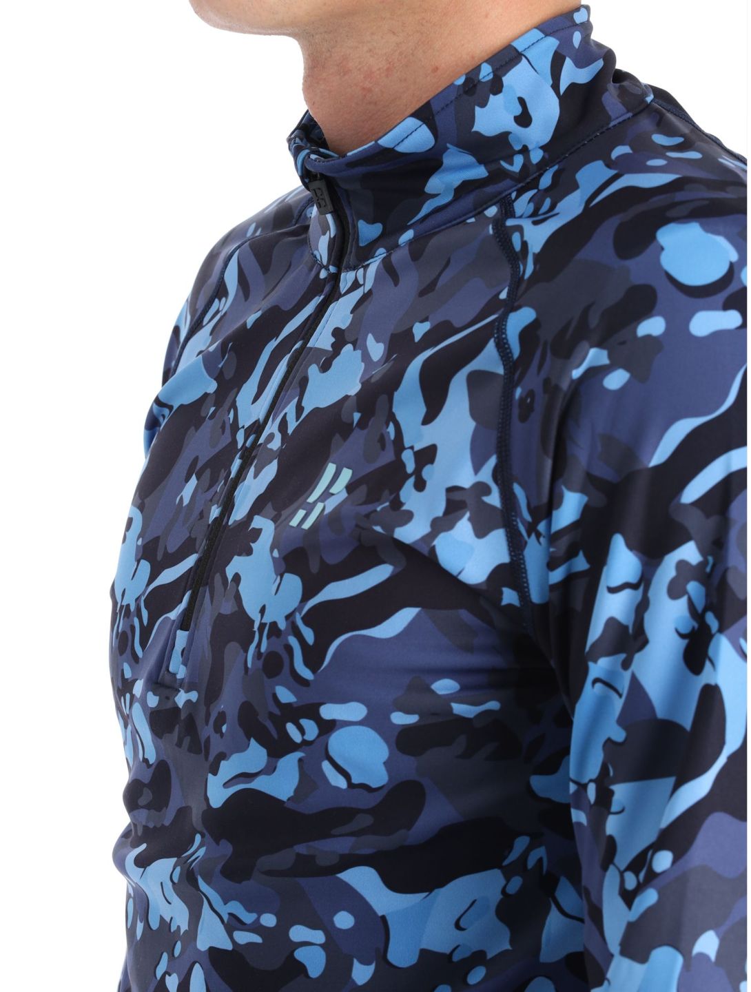 Poederbaas, Camo skipully heren Navy blauw 