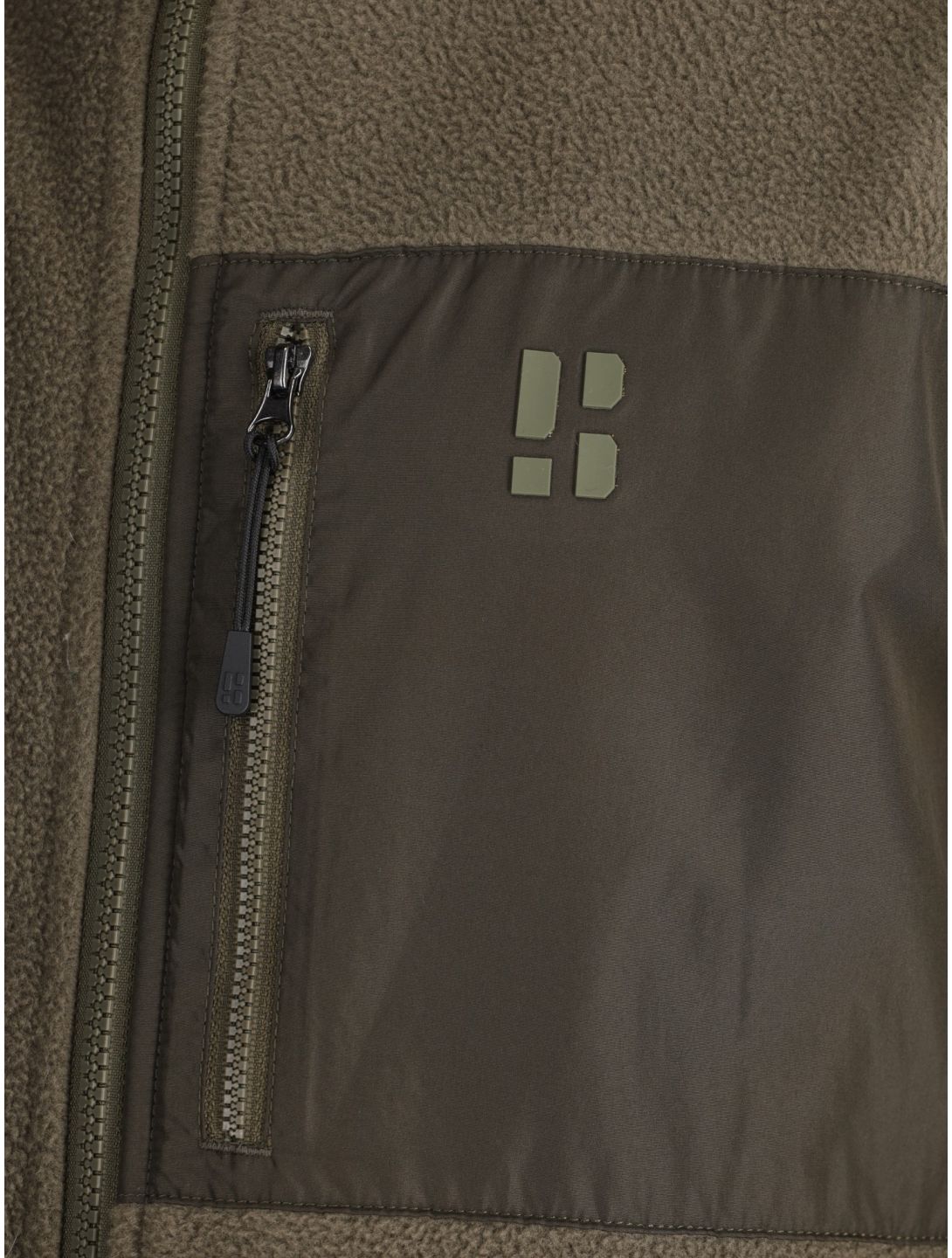 Poederbaas, Four Seasons Fleece vest heren Green groen 