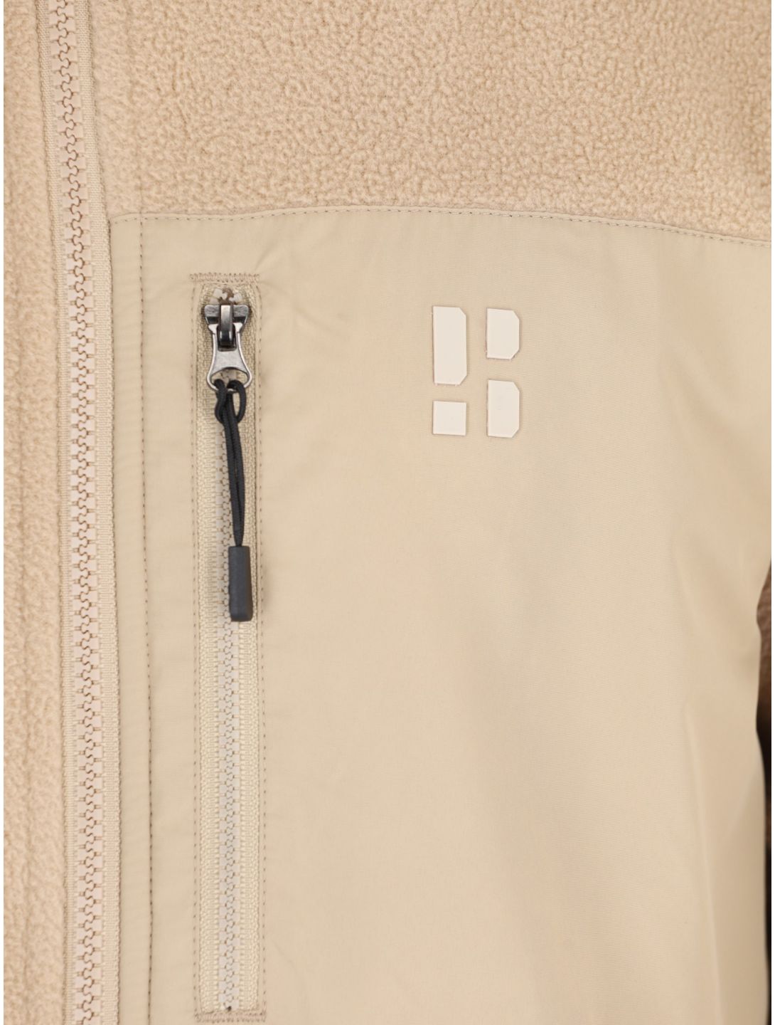 Poederbaas, Four Seasons Fleece vest heren Sand beige 