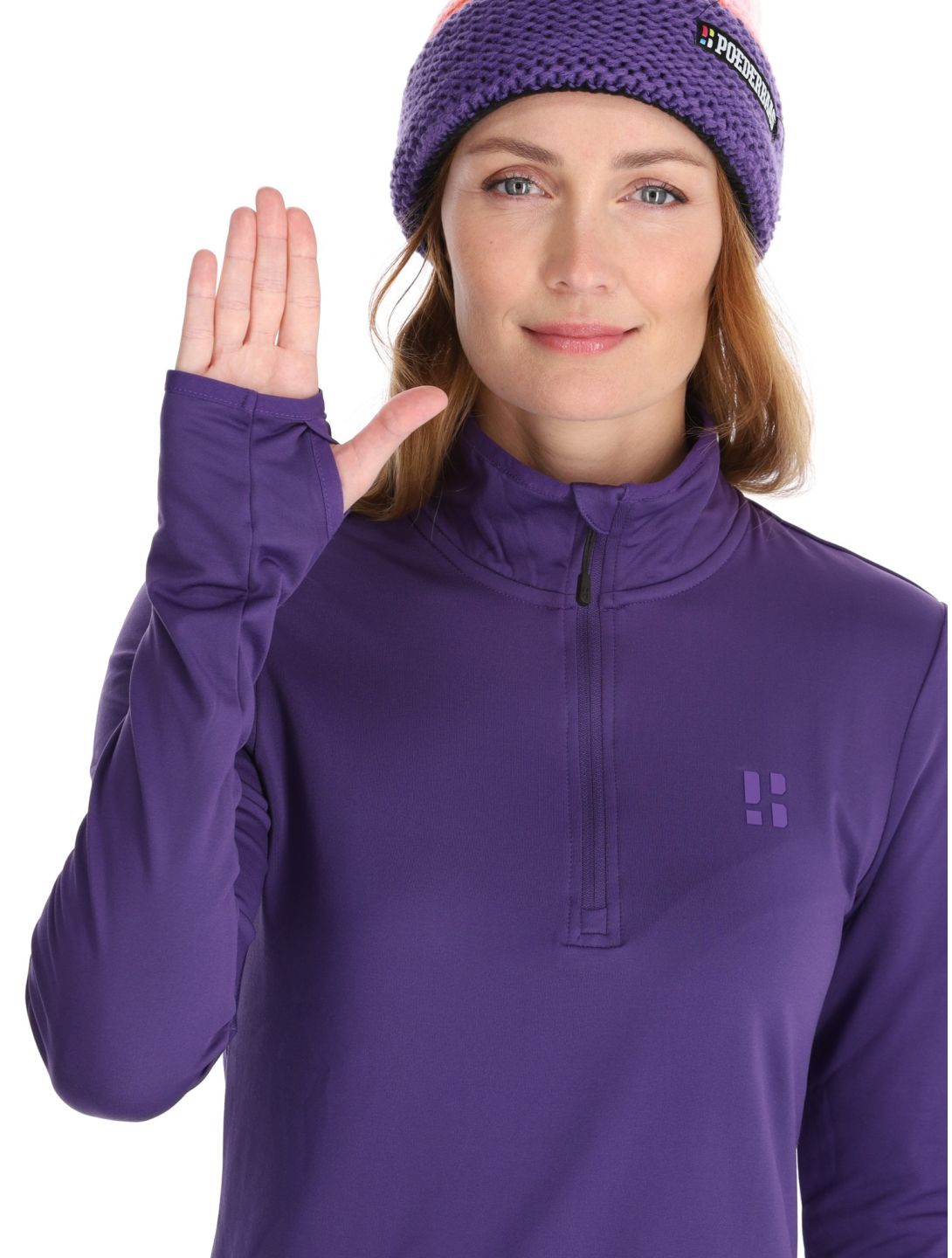 Poederbaas, Four Seasons Lightweight skipully dames Purple paars 