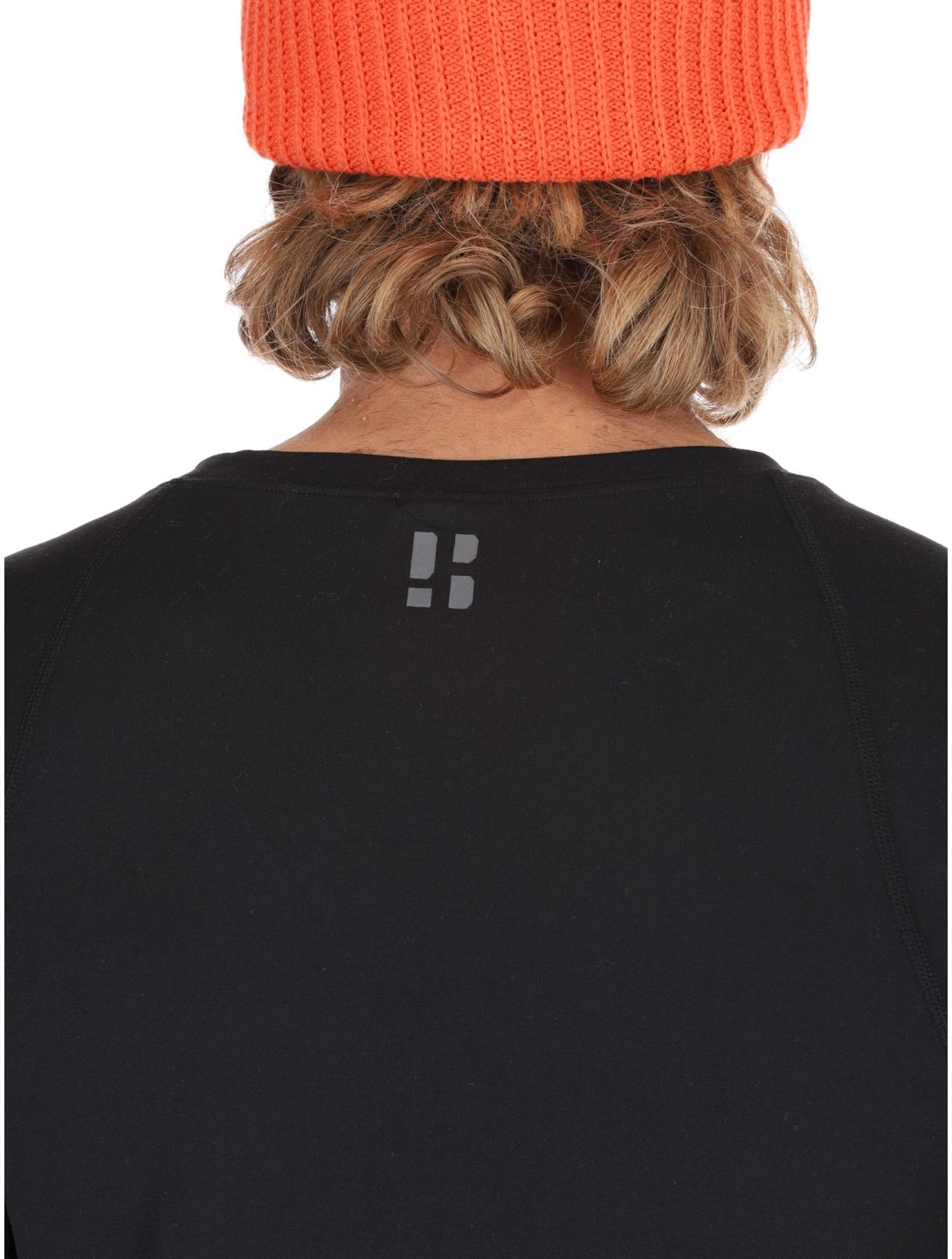 Poederbaas, Lightweight Baselayer thermoshirt heren Black zwart 