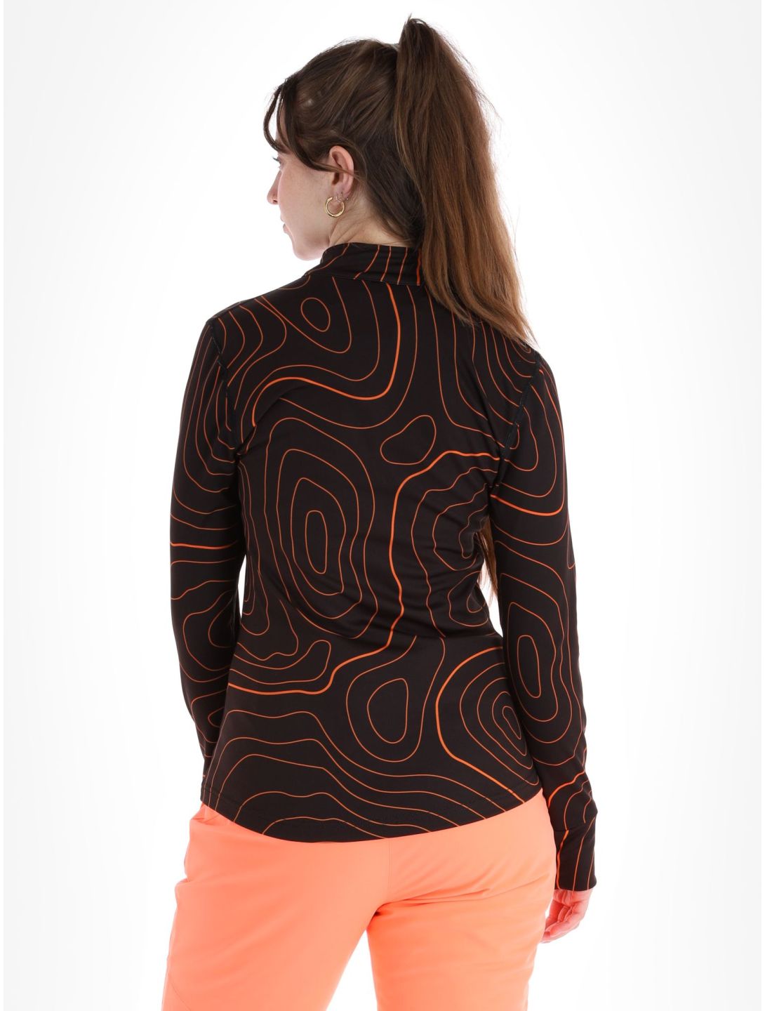 Poederbaas, Maps skipully dames Black Orange oranje, zwart 