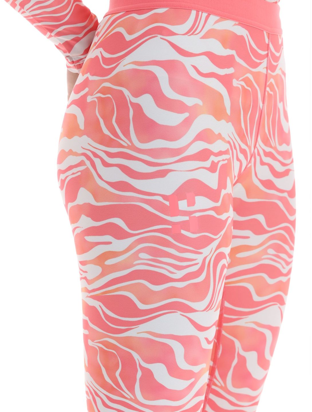 Poederbaas, Thermo Animal thermobroek dames Zebra Pink roze 