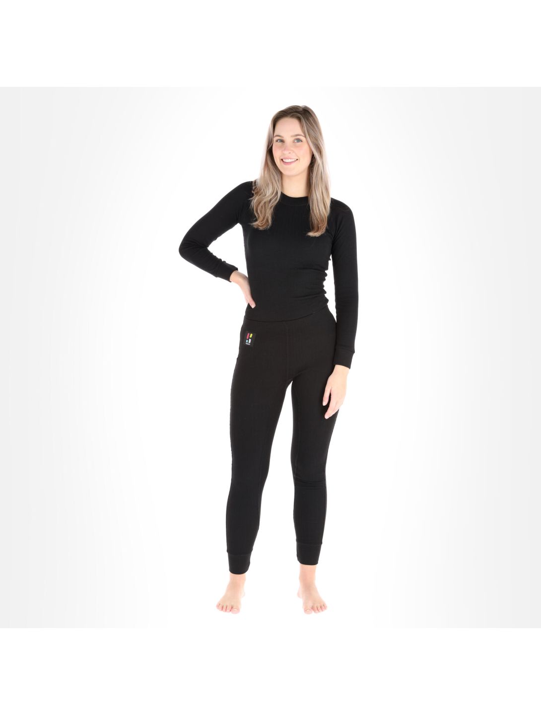 Poederbaas, Pro Thermo Baselayer Pants Ladies thermobroek dames zwart 