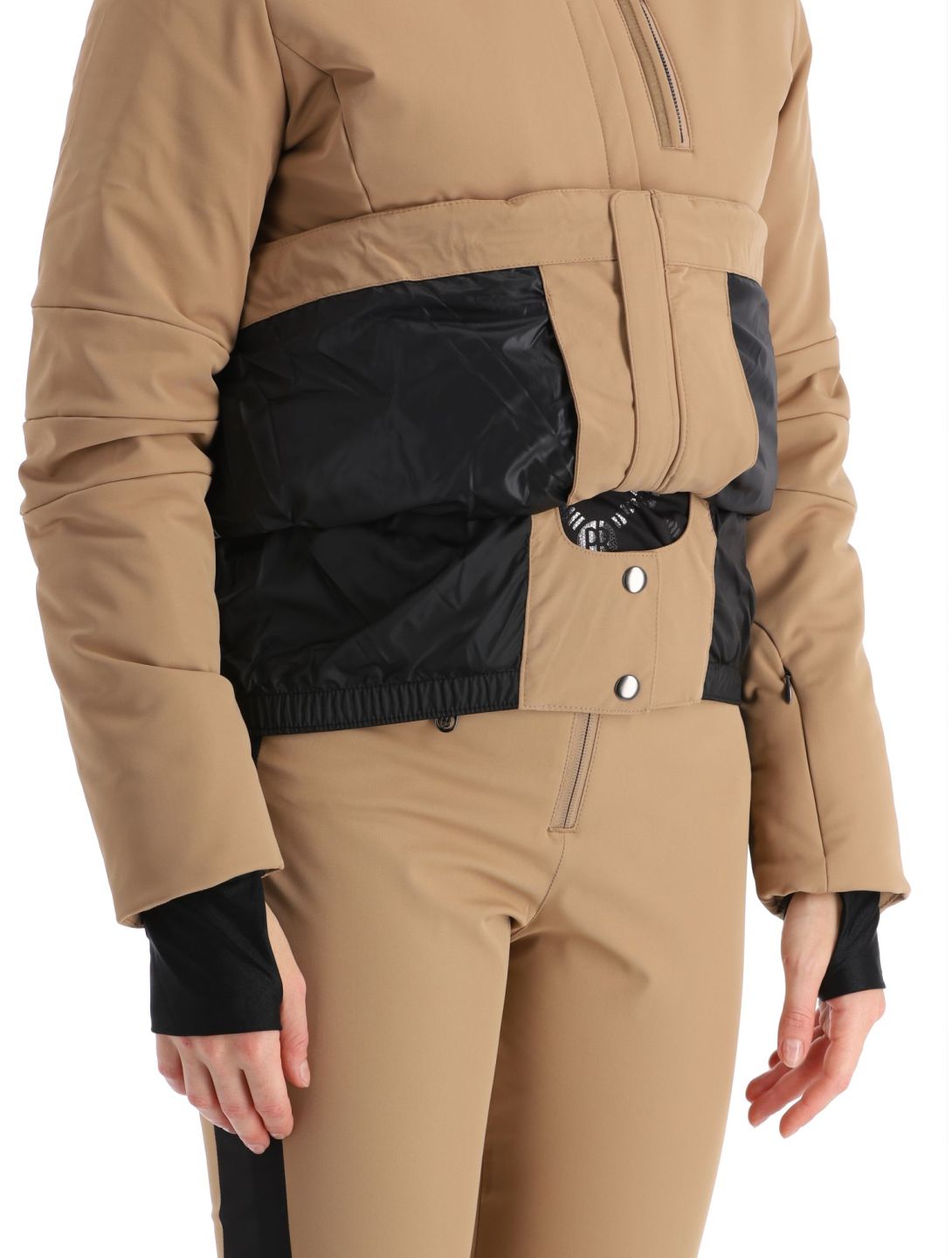 Poivre Blanc, Active Line W23-0802-WO ski-jas dames Almond Brown bruin 