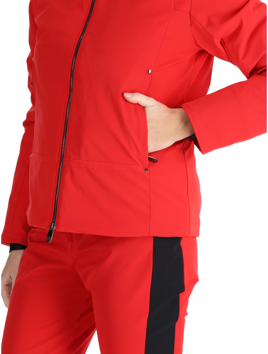 Poivre Blanc, Luxe Sport 24PBH0800/WO AA Jas gevoerd dames Scarlet Red Rood 