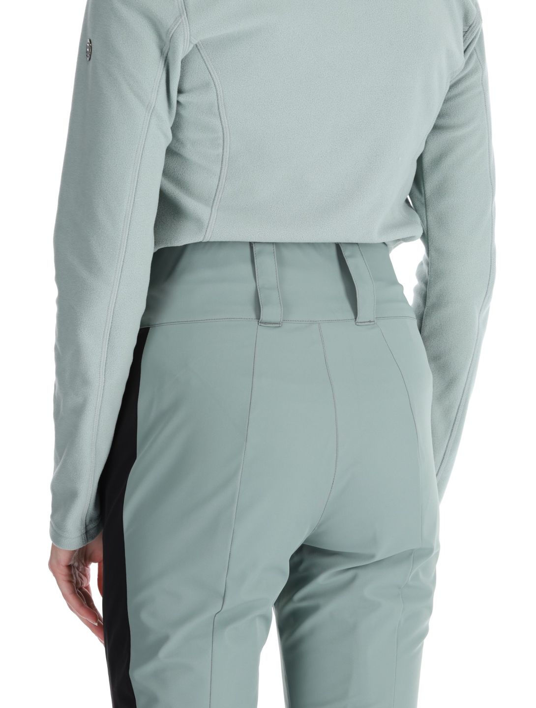 Poivre Blanc, Luxe Sport 24PBH0822/WO BA Skibroek Gevoerd dames Lichen Green / Black Groen, Zwart 