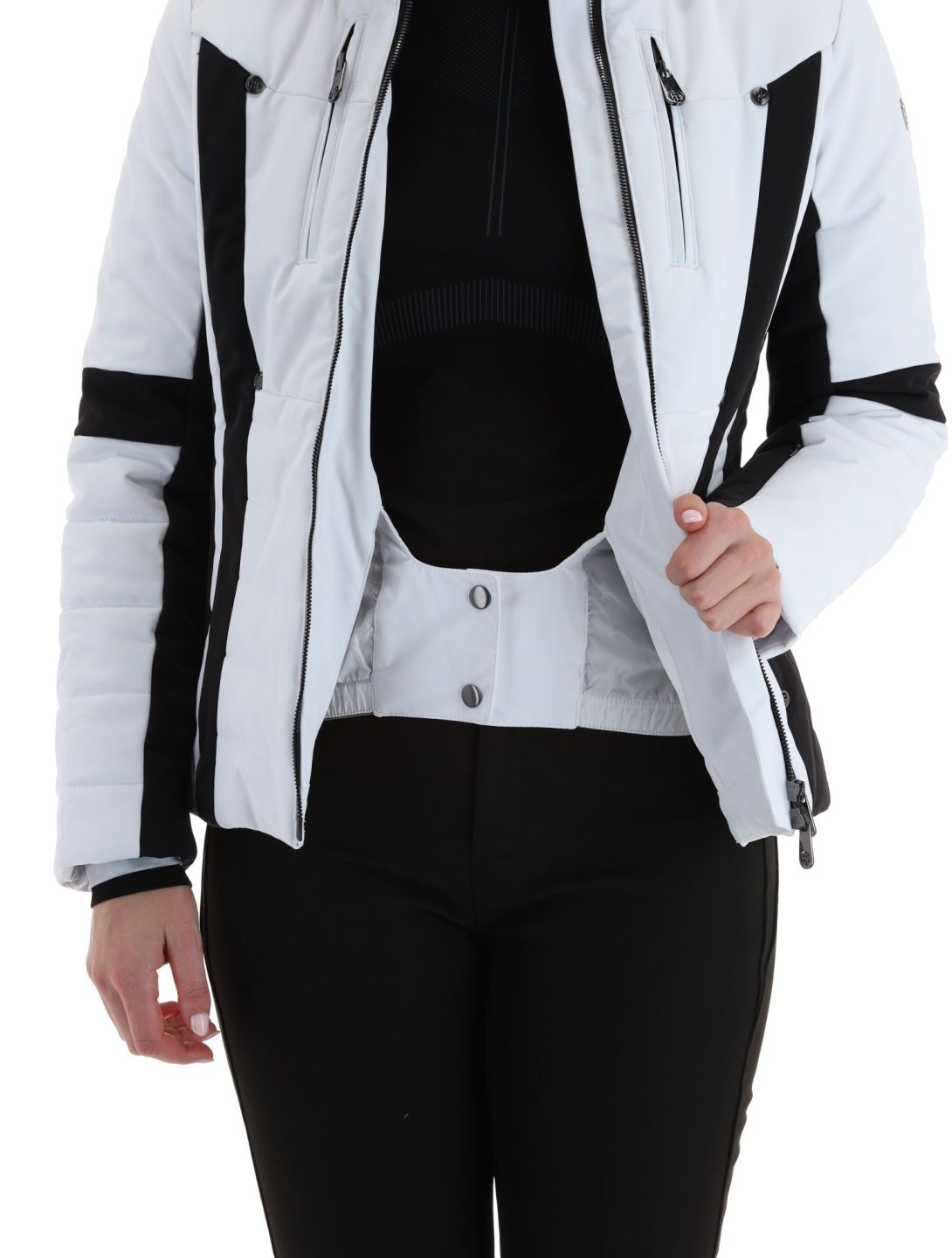 Poivre Blanc, Luxe Sport Line W23-0804-WO ski-jas dames White / Black wit, zwart 