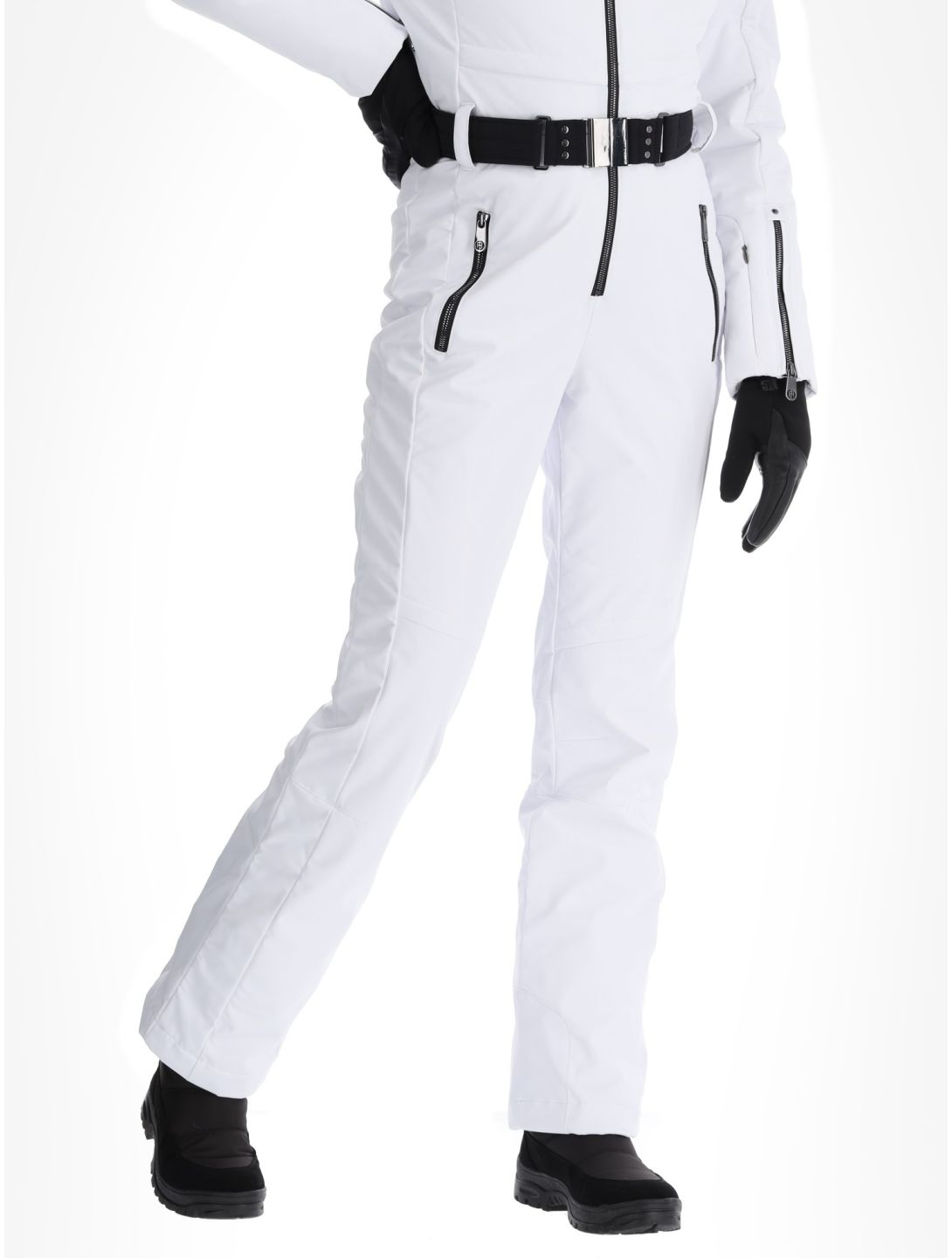 Poivre Blanc, Traditional 24PBH0831/WO/A DA Ski-overall dames White Wit 