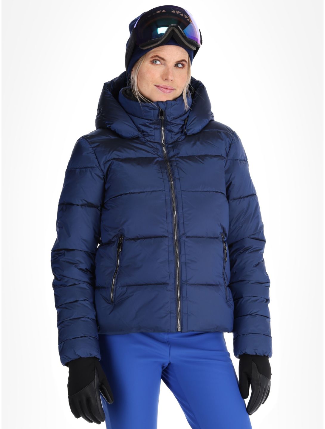 Poivre Blanc, Traditional 24PBH1201/WO AA Jas gevoerd dames Acid Blue Blauw 