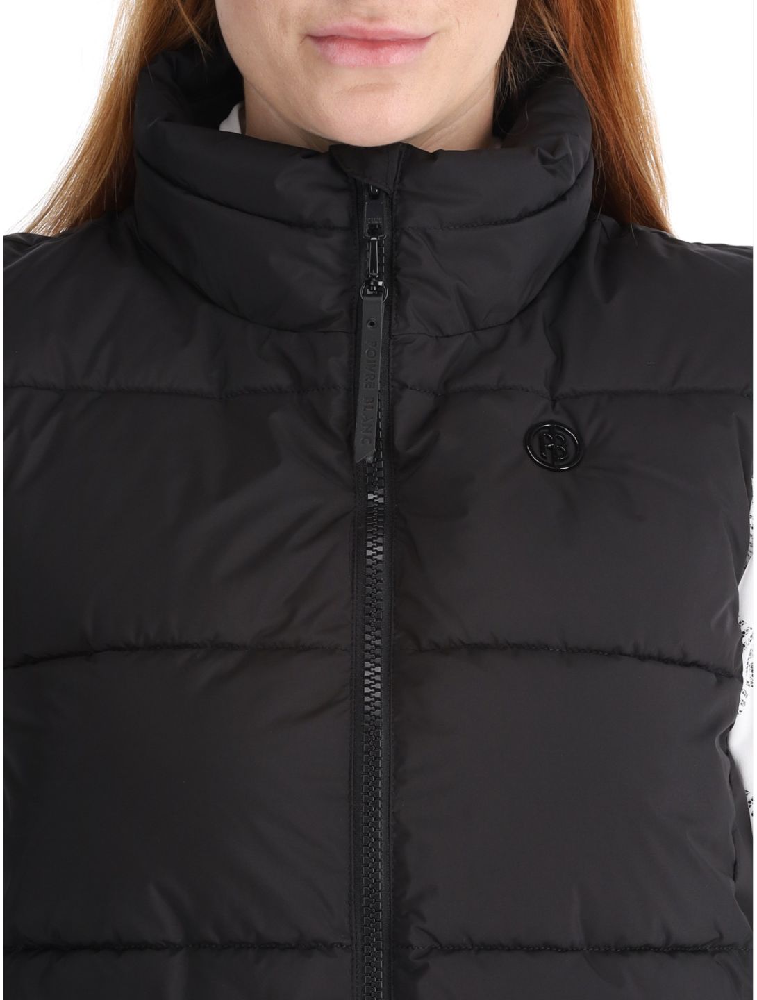 Poivre Blanc, Traditional 24PBH1205/WO/B EC bodywarmer dames Black Zwart 