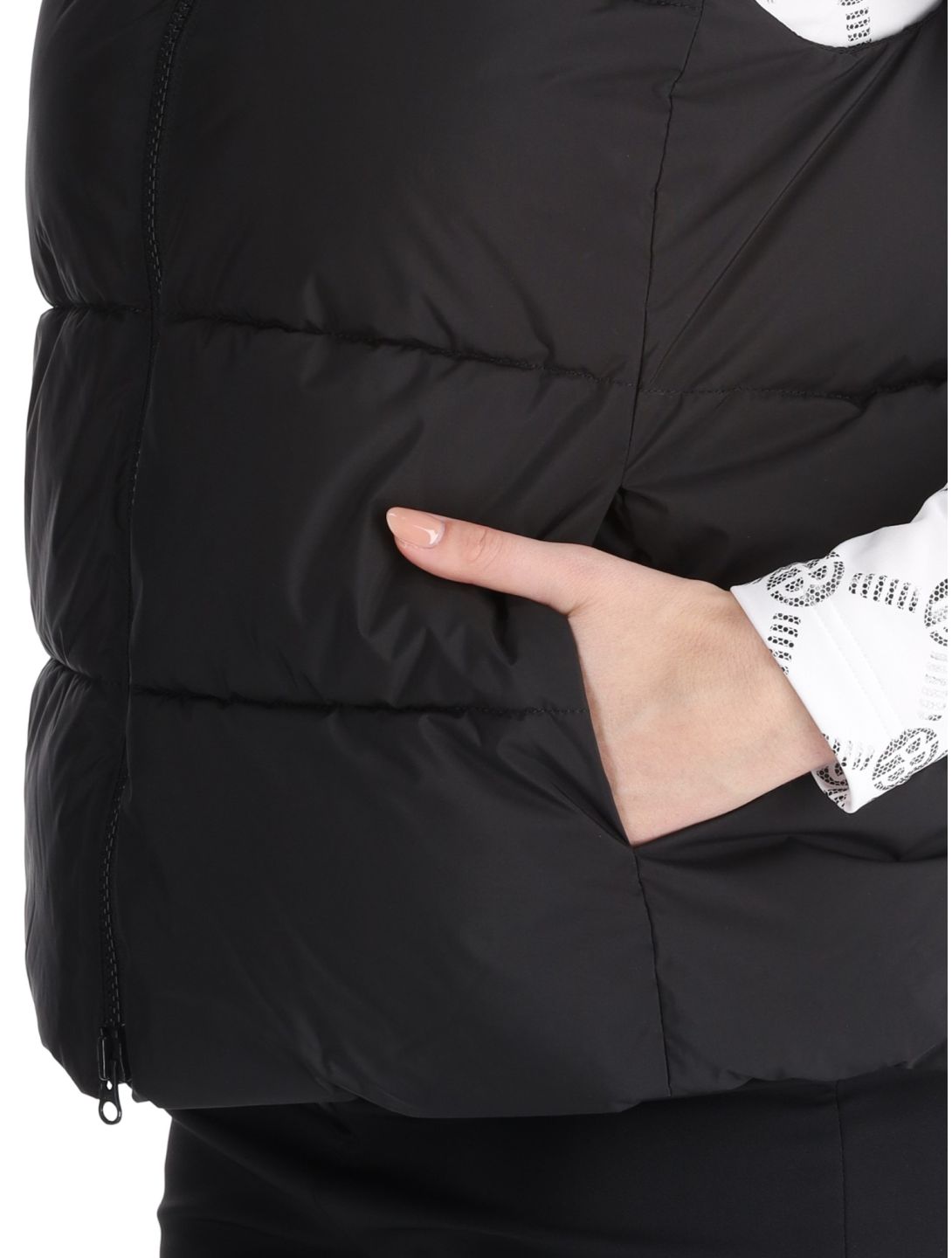 Poivre Blanc, Traditional 24PBH1205/WO/B EC bodywarmer dames Black Zwart 