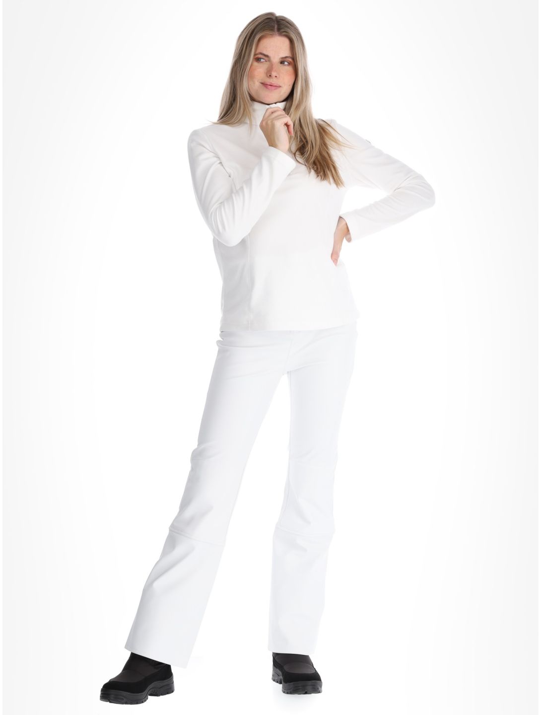 Poivre Blanc, Traditional 24PBH1540/WO GA Ski pully dames White Wit 