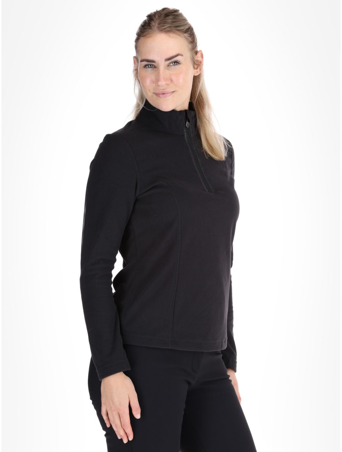 Poivre Blanc, Traditional 24PBH1540/WO GA Ski pully dames Black Zwart 