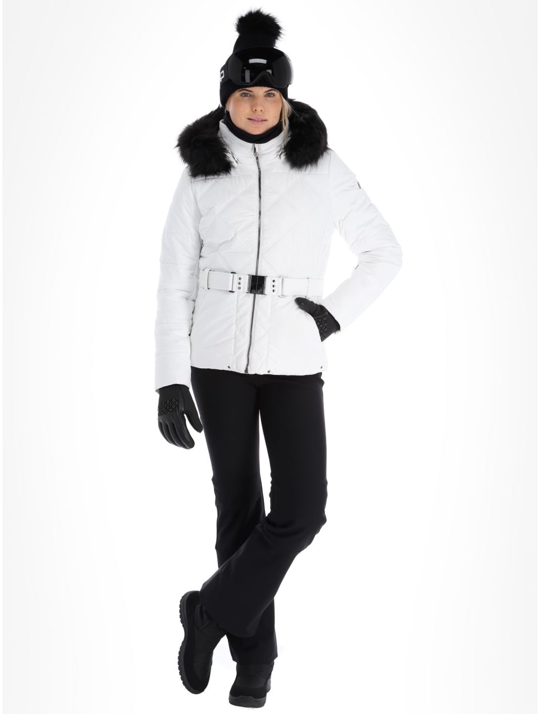 Poivre Blanc, Traditional Line W23-1003-WO/A ski-jas dames White wit 