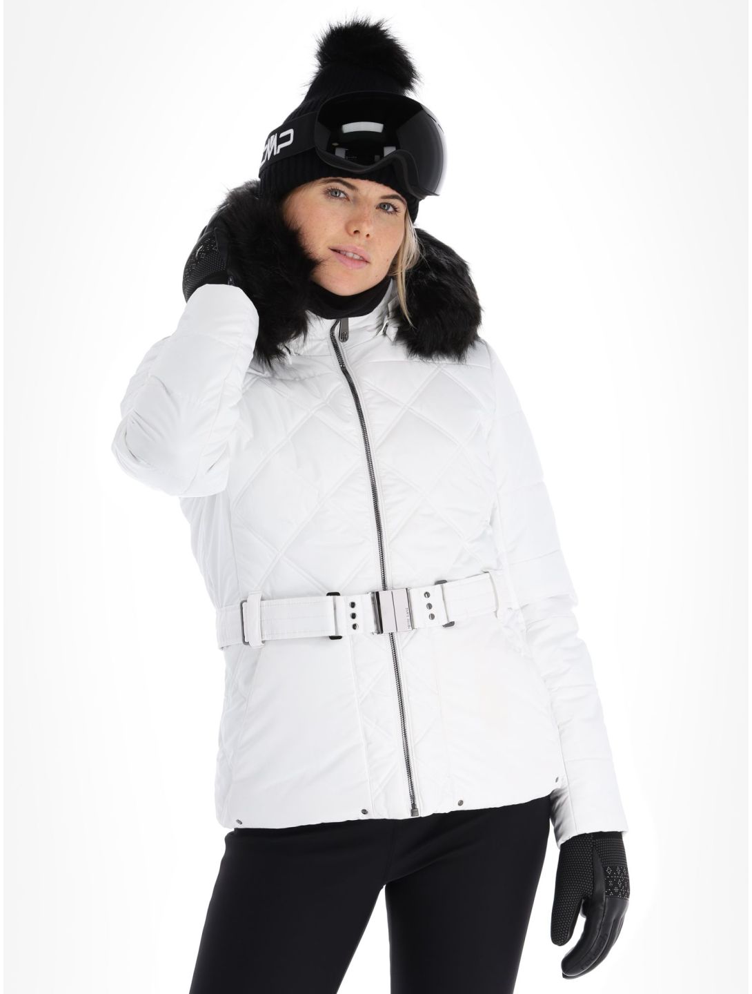 Poivre Blanc, Traditional Line W23-1003-WO/A ski-jas dames White wit 