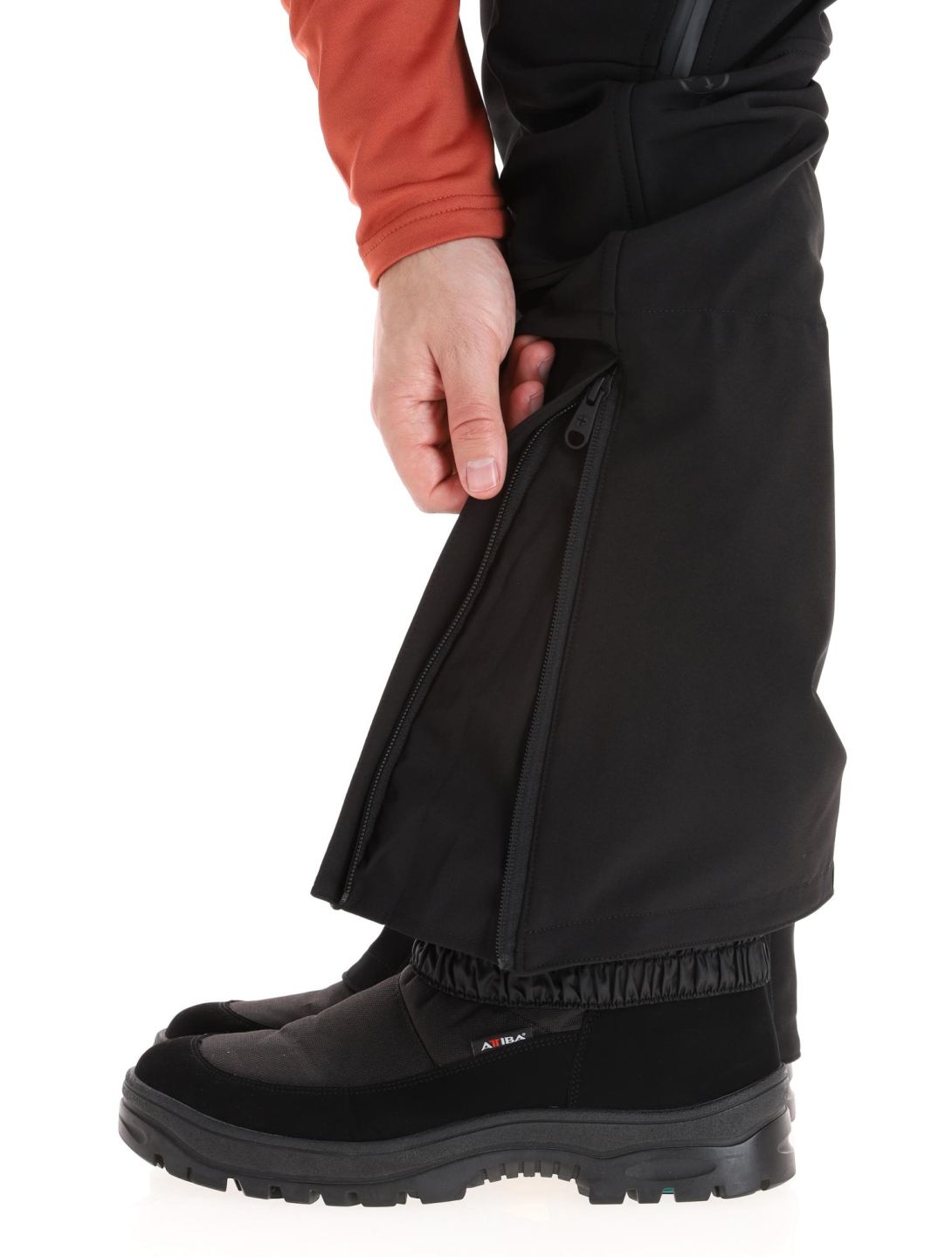 Protest, Hollow softshell skibroek heren True Black zwart 