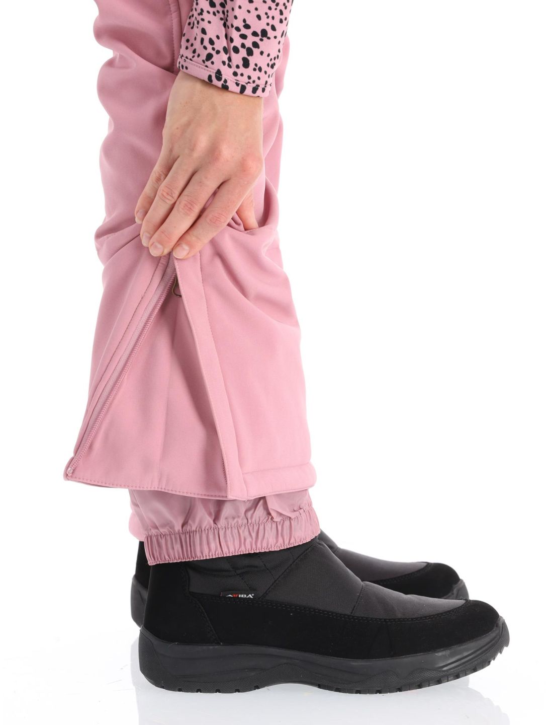 Protest, Lole softshell skibroek dames Cameo Pink roze 