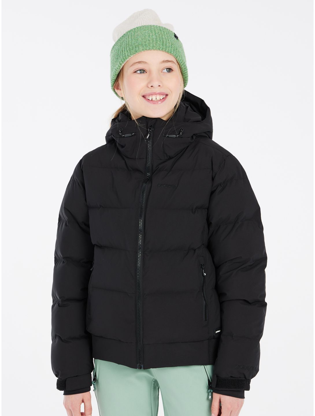 Protest, PRTELINY JR ski-jas kinderen True Black zwart 