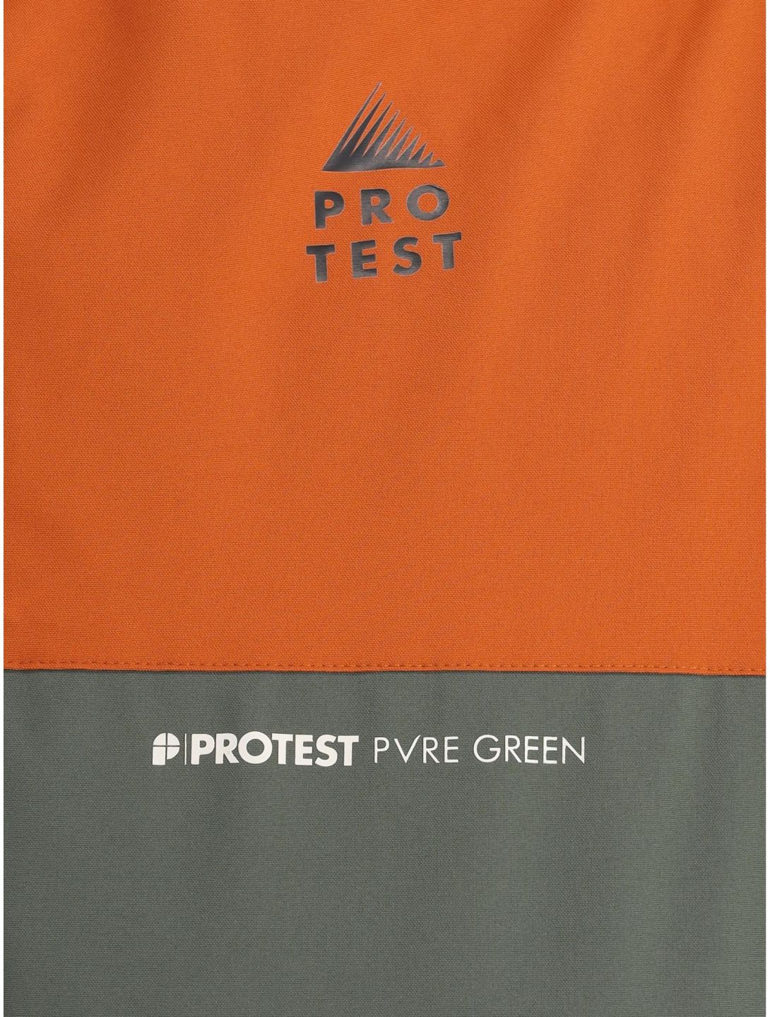 Protest, Prtkakune ski-jas heren Umber Orange oranje 