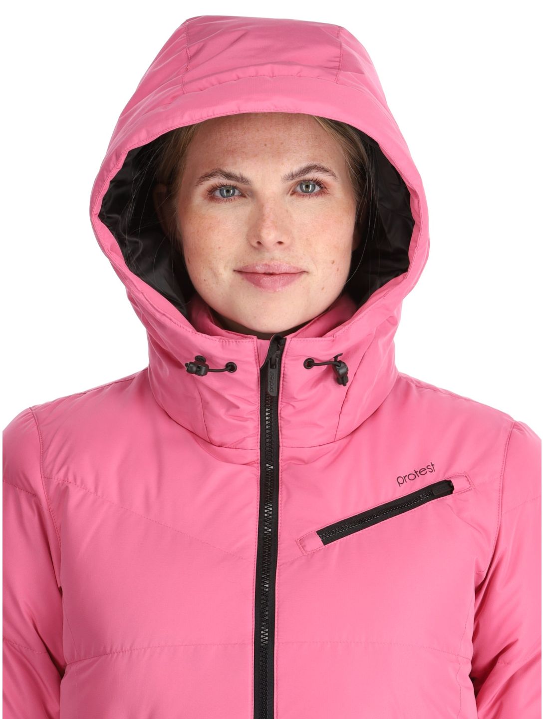 Protest, PRTLUCID ski-jas dames Foxy Pink roze 