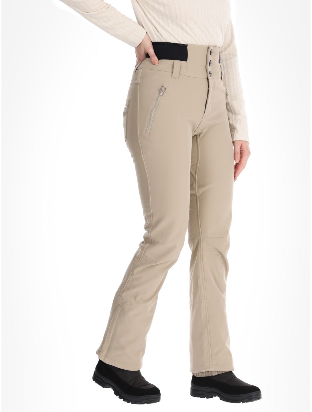 Protest, PRTLULLABYOS BA Skibroek Gevoerd dames Bamboo Beige Beige 