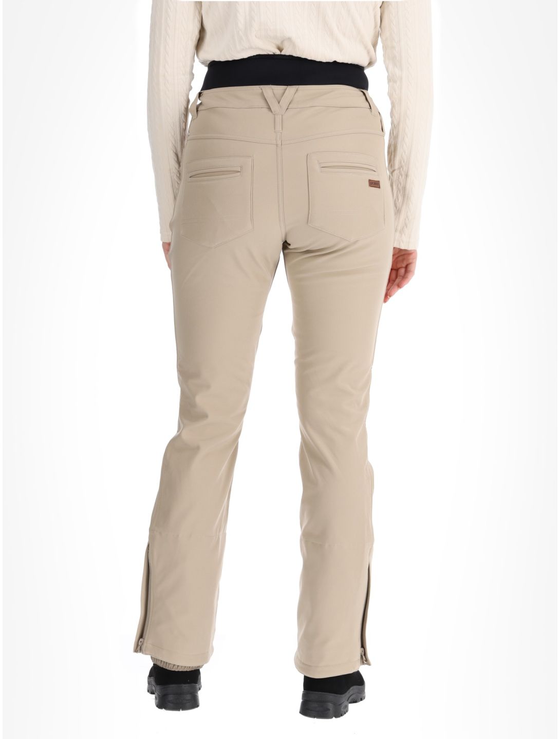 Protest, PRTLULLABYOS BA Skibroek Gevoerd dames Bamboo Beige Beige 