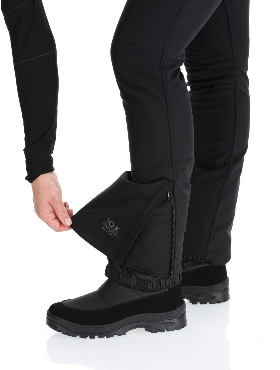 Protest, PRTLULLABYOS BA Skibroek Gevoerd dames True Black Zwart 