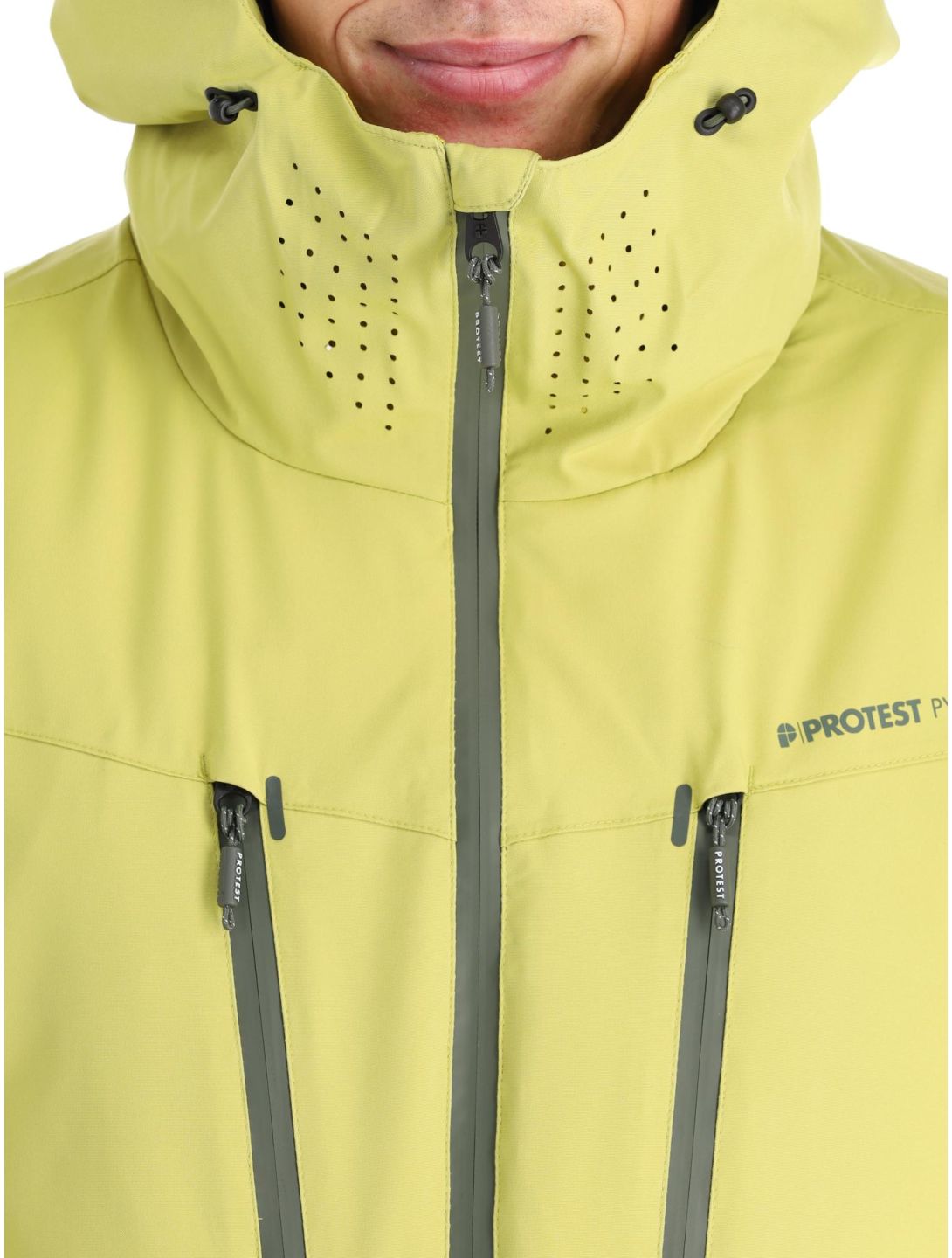 Protest, Prttimo ski-jas heren Splitpea green groen 