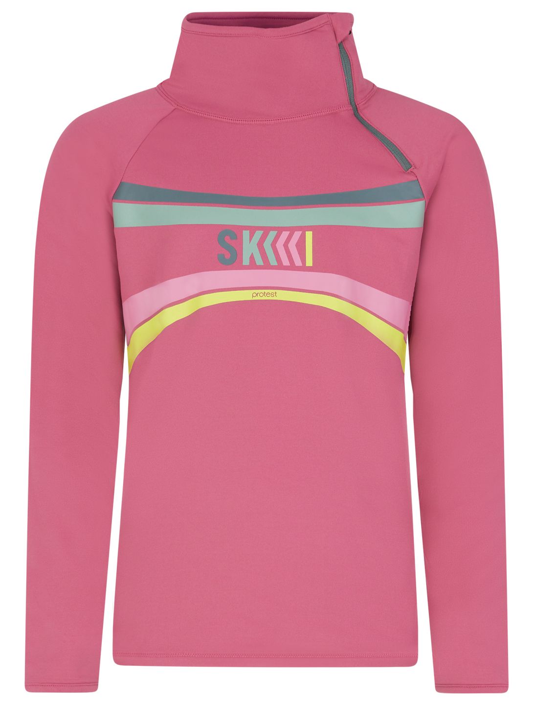 Protest, PRTTUTTI JR 1/4 zip skipully kinderen Rose Dust roze 