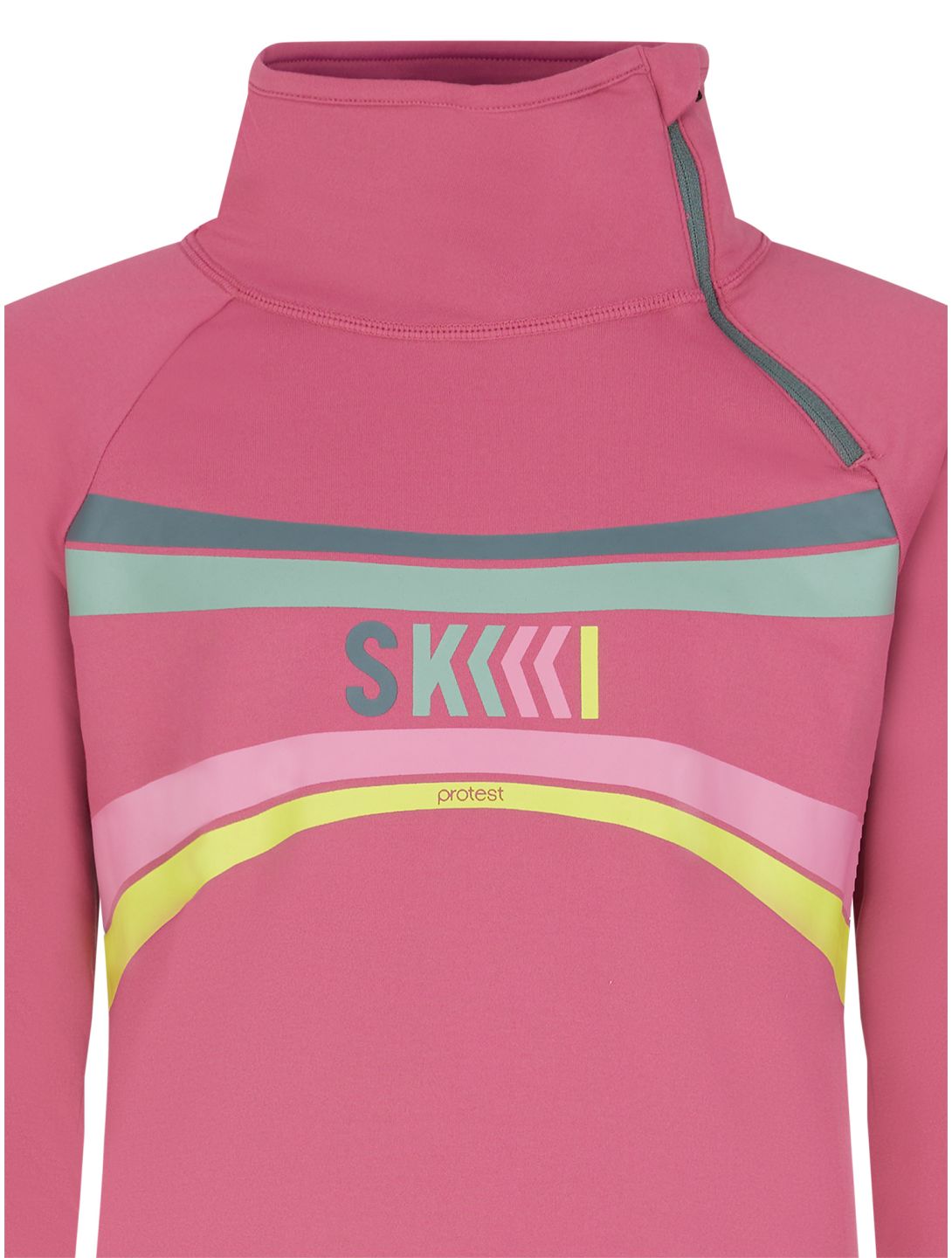 Protest, PRTTUTTI JR 1/4 zip skipully kinderen Rose Dust roze 